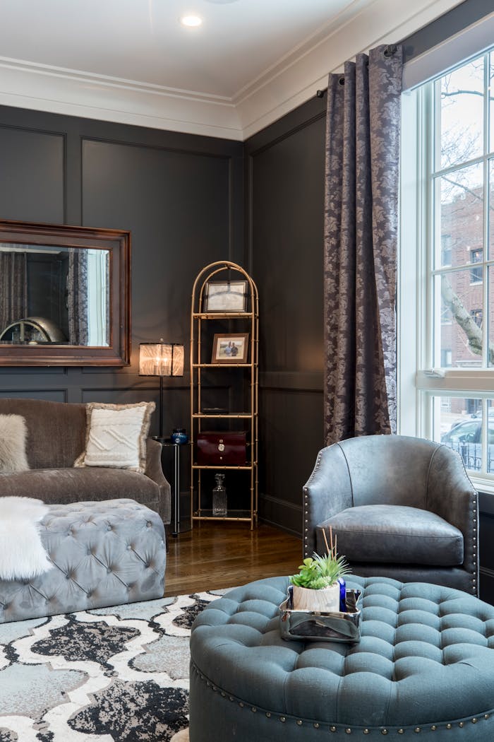Crafting Captivating Headlines: Your awesome post title goes here Luxurious living room showcasing contemporary design with plush seating and stylish decor.